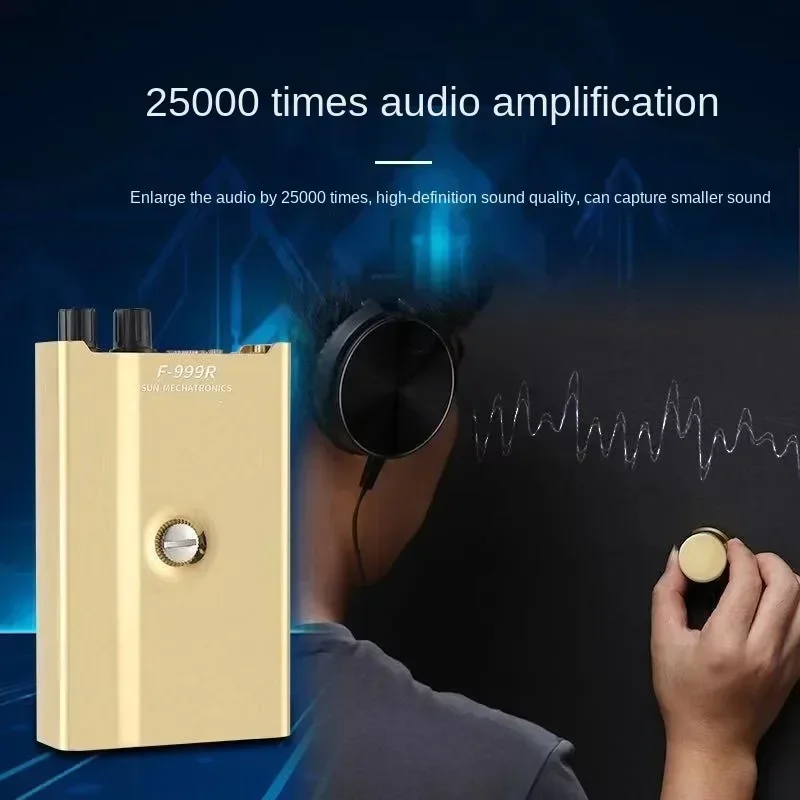 9B Xiaohuang F999r Водопровод прослушивание детектора утечки воды подогрев пола внешняя