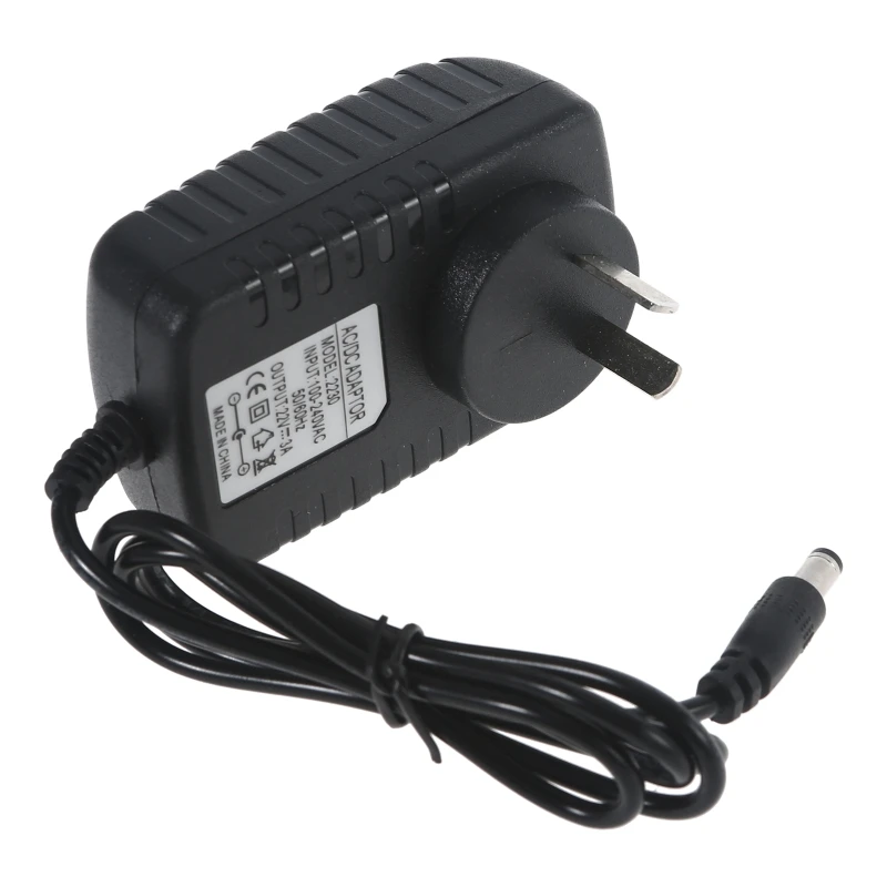 

22V 1A 1.5A 2A 3A AC/for Adapter Switch Power Supply Charger 5.5x2.1-2.5mm Male Connector Adaptor for LED Light CCTV Router