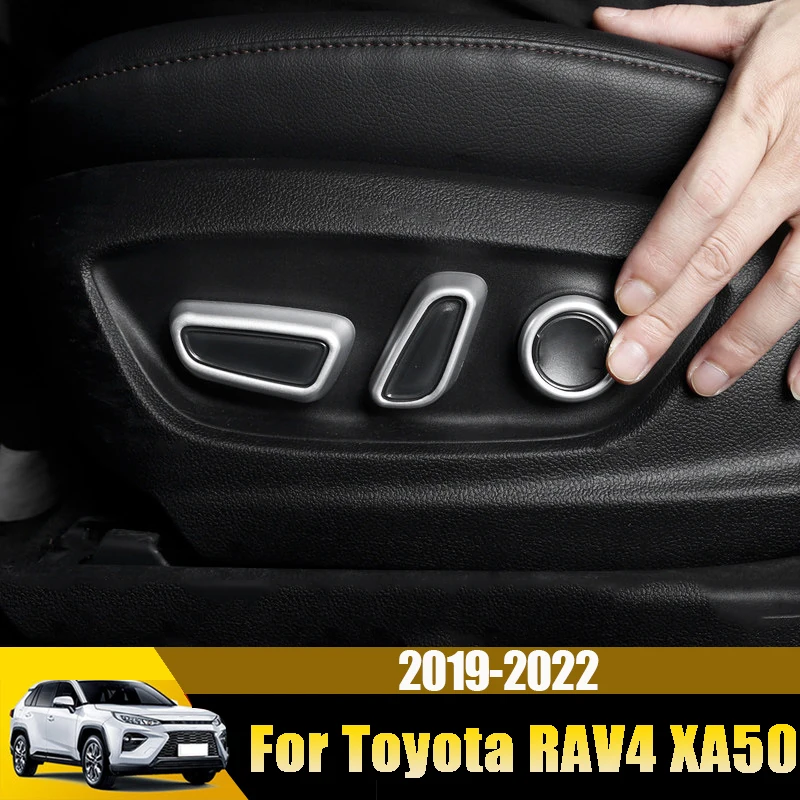 

ABS для Toyota RAV4 2019 2020 2021 2022 RAV 4 XA50, автомобильное сиденье, ручка, панель, наклейка, декоративные аксессуары