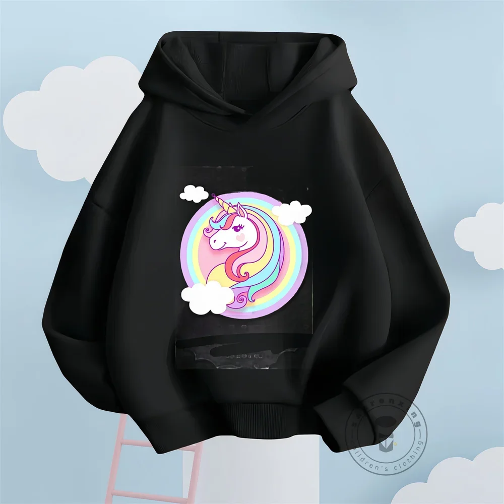 Детская толстовка с длинным рукавом на возраст 2-16 лет