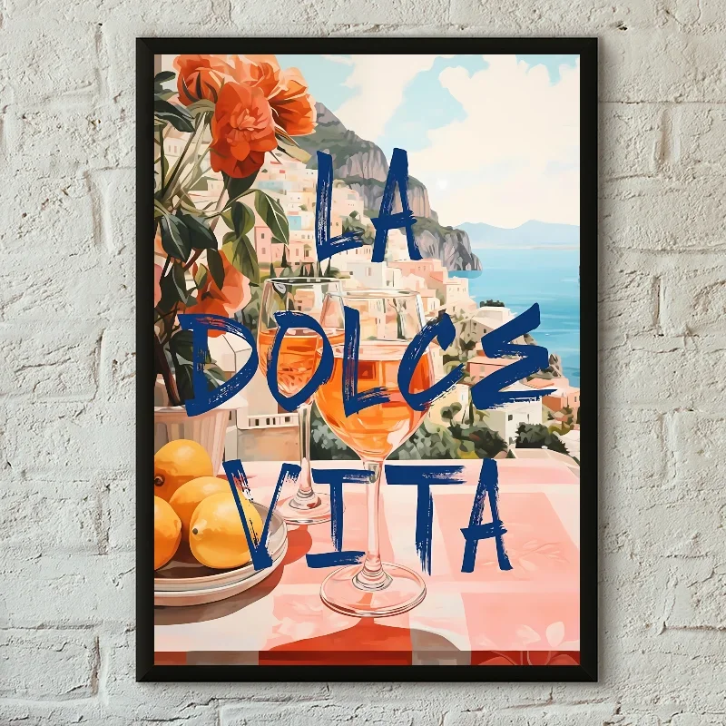 

Плакат La Dolce Vita С Лимоном