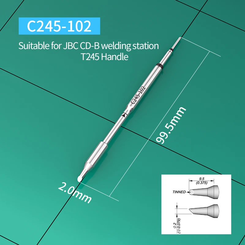 

Сварочные наконечники C245 для JBC CD-2BQF