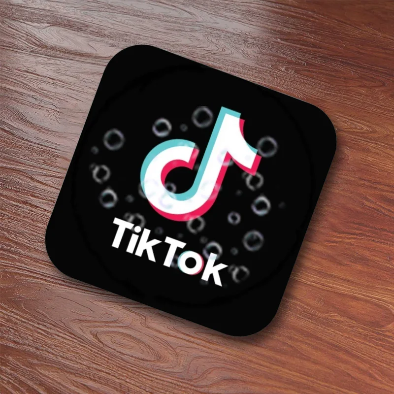 Самоклеящиеся стикеры с квадратными иконками TikTok - наклейки для витрин магазинов и соцсетей (art.: 3920da0ffc0ff) - 3920da0ffc0ff
