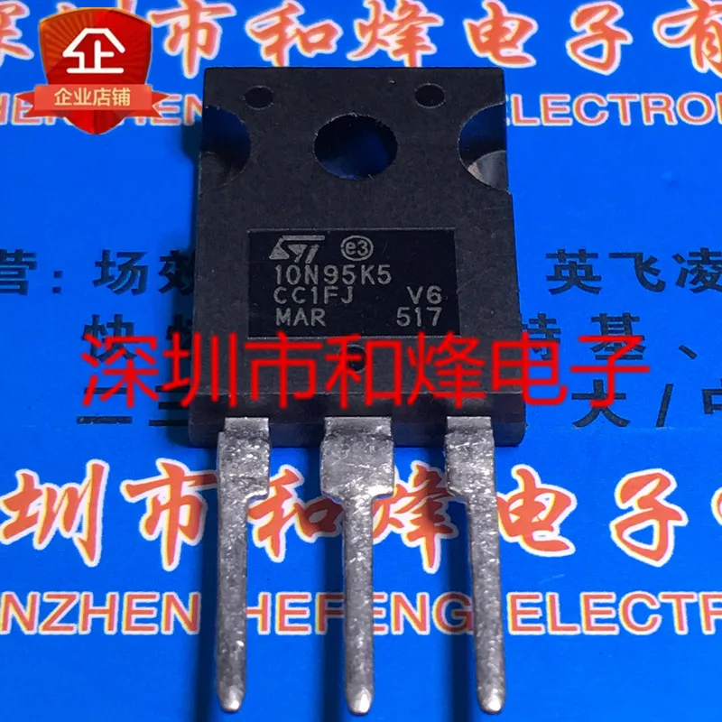 

5PCS-10PCS 10N95K5 STW10N95K5 TO-247 950V 8A NEW AND ORIGINAL ON STOCK