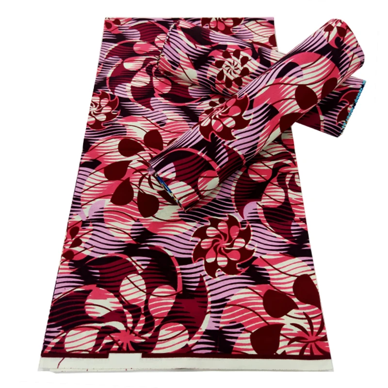 Модная настоящая голландская африканская восковая ткань высокого качества 100%