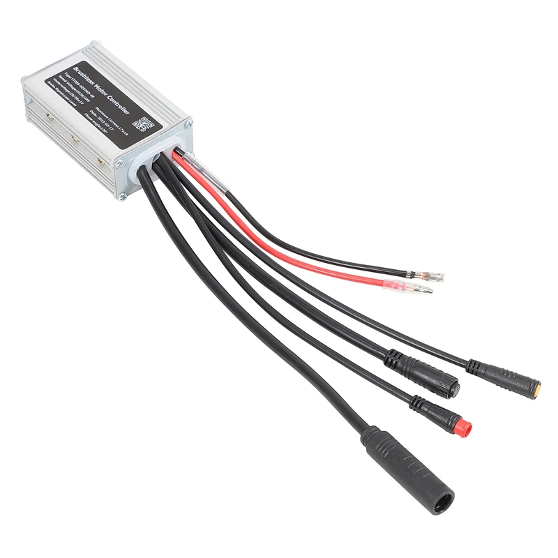

Ebike Controller 36V 48V 17A 6 Mosfets 350W Controller With Light Line Function For Electric Bicycle Conversion Kit