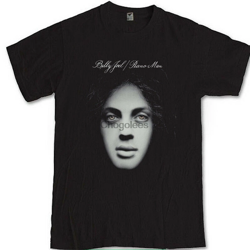 Высококачественная хлопковая Футболка Билли джэль пианино Мужская футболка |