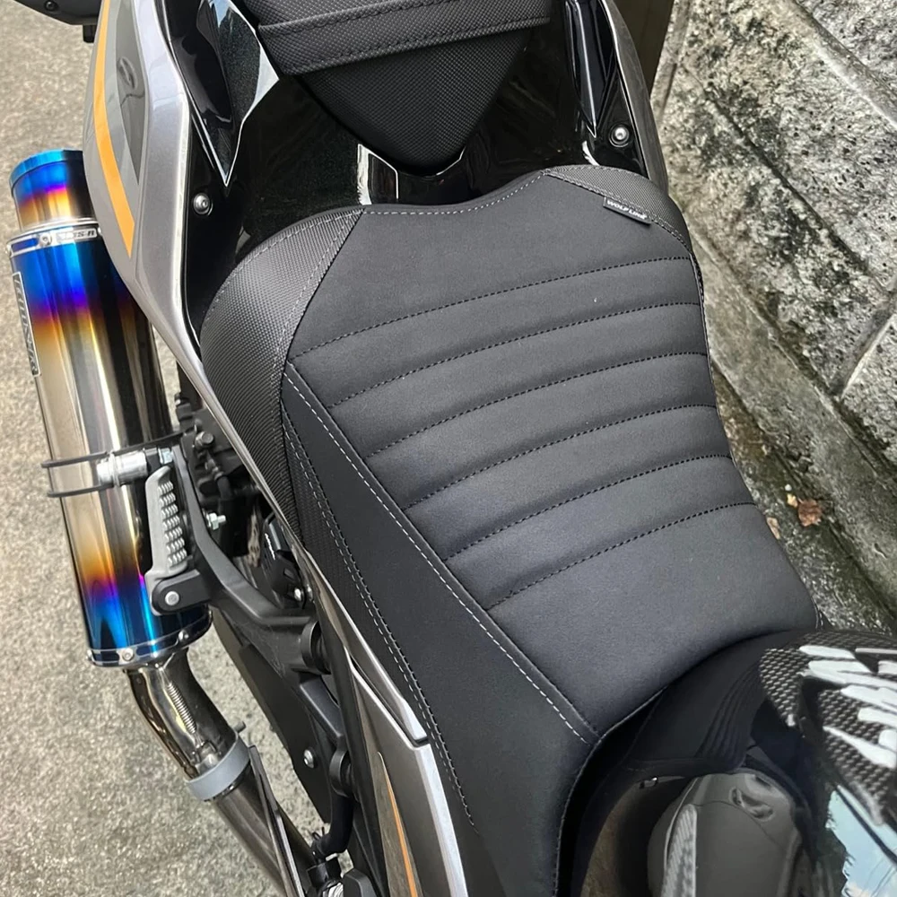 Наволочка на сиденье для Kawasaki Ninja 400 соло аксессуары переднего водителя Pillion Moto EX400