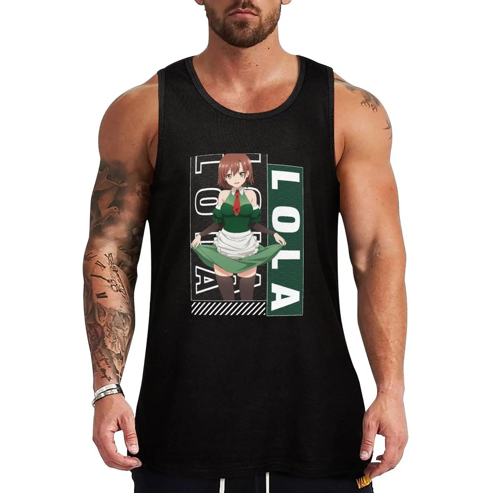 Lola ロー| Скрытая подземельница только я могу войти в майку одежда для фитнеса