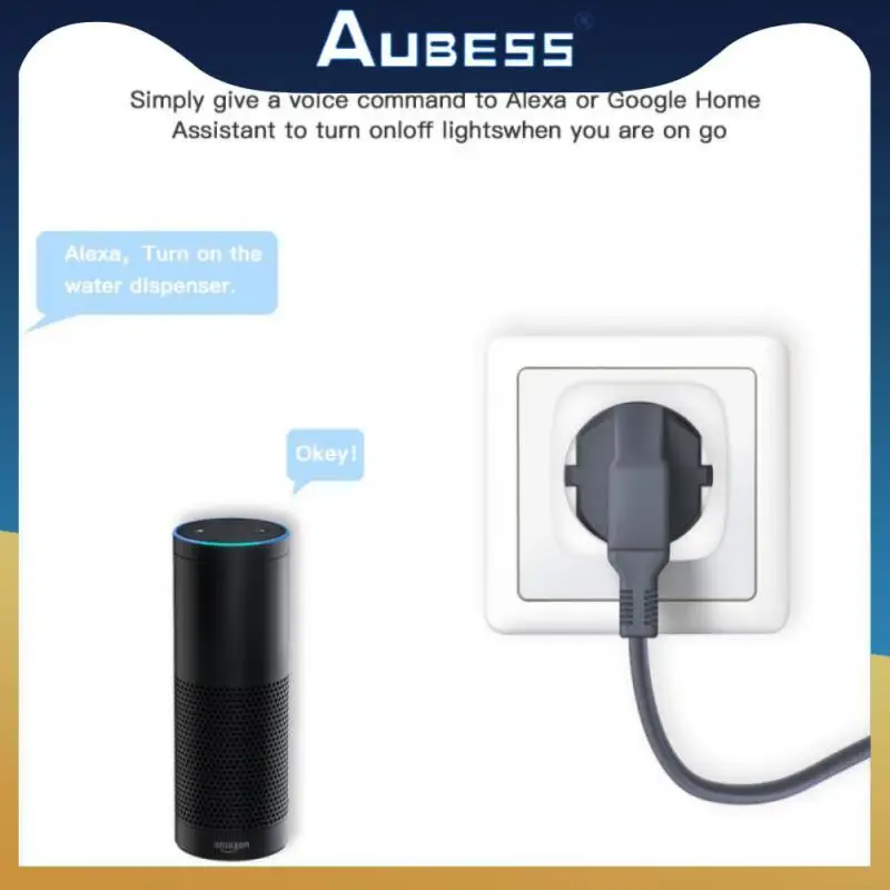 

-compatible Wifi Dual Mode Socket Voice Control Wifi Socket Timing Function Wifi Dual Mode Mutifunctional