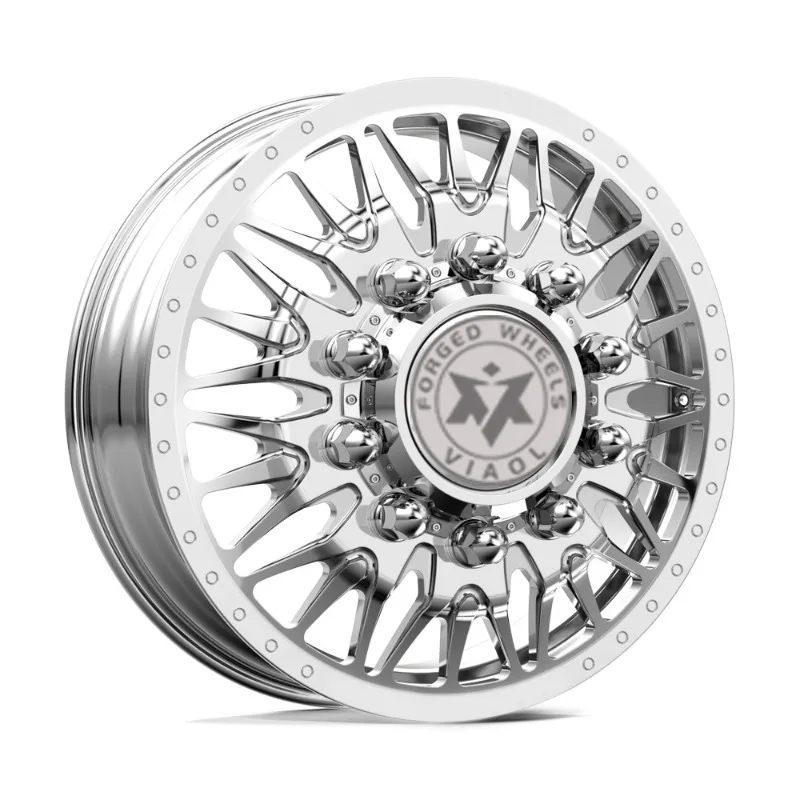 Фото 【2026】Колесные диски Viaol Forged Dually, полированные, 10x200, 8x200, 8x165, 24*8.25j, 20, 22, 24, 26, 28, 30 дюймов, подходят для Ford F-250, 350, 450, RAM №5