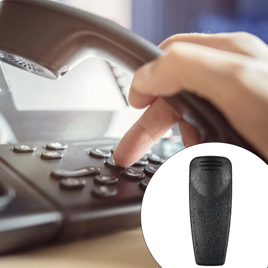 

Back Belt Clip Portable Reusable Radio Holder Spare Accessory Part