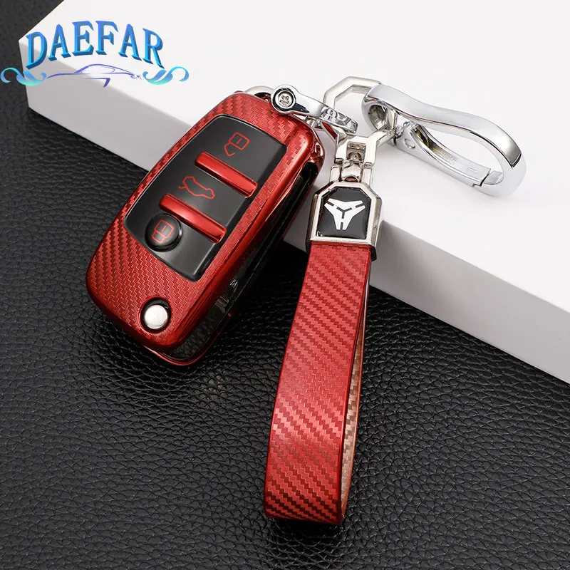 Для Audi A1 A3 A4 A5 A6 C6 C5 C7 A7 A8 B7 B8 B5 B9 B6 C4 8P Q3 Q7 Q5 4F TT S3 8N 8V 8L RS3 автомобильный флип-чехол для