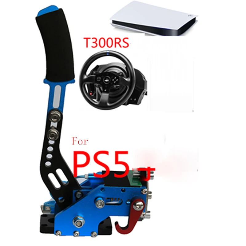 Ручной тормоз для рулевого колеса Thrdmaster T300 T300RS/GT игры в PS5 PS4 PC Racing Game Simracing Adapter MOD