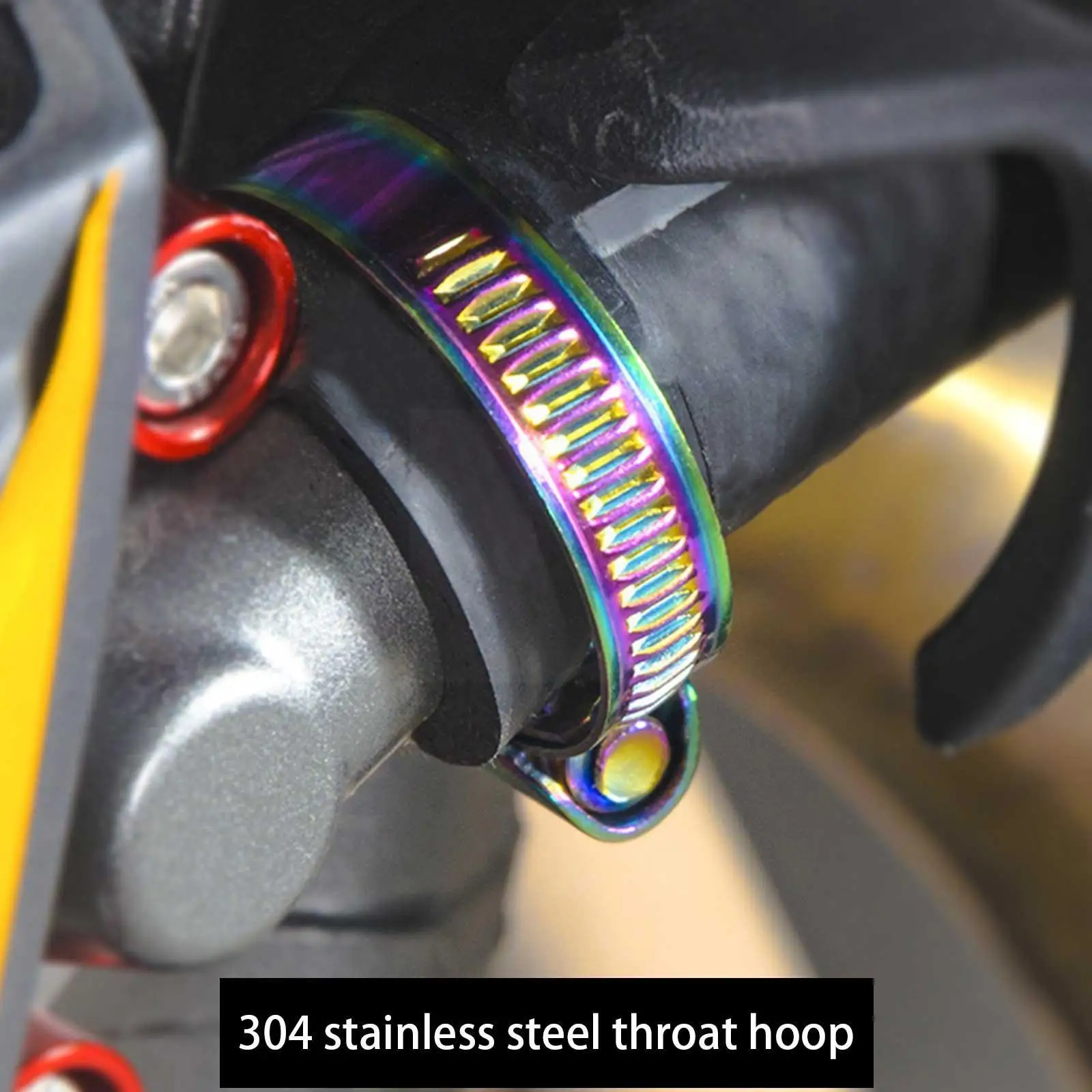 

Spirit Beast Motorcycle Hose Clamps Air Filter Clips Plating Color For Honda Kawasaki Bmw 5pcs J4F9