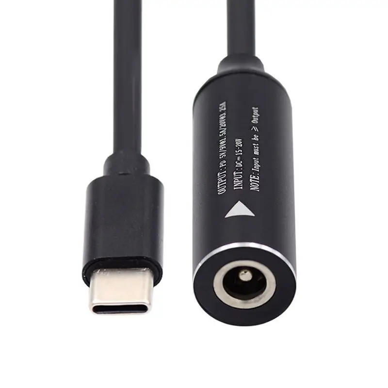 Переходник PD DC в USB C Type-C 65 Вт X x мм