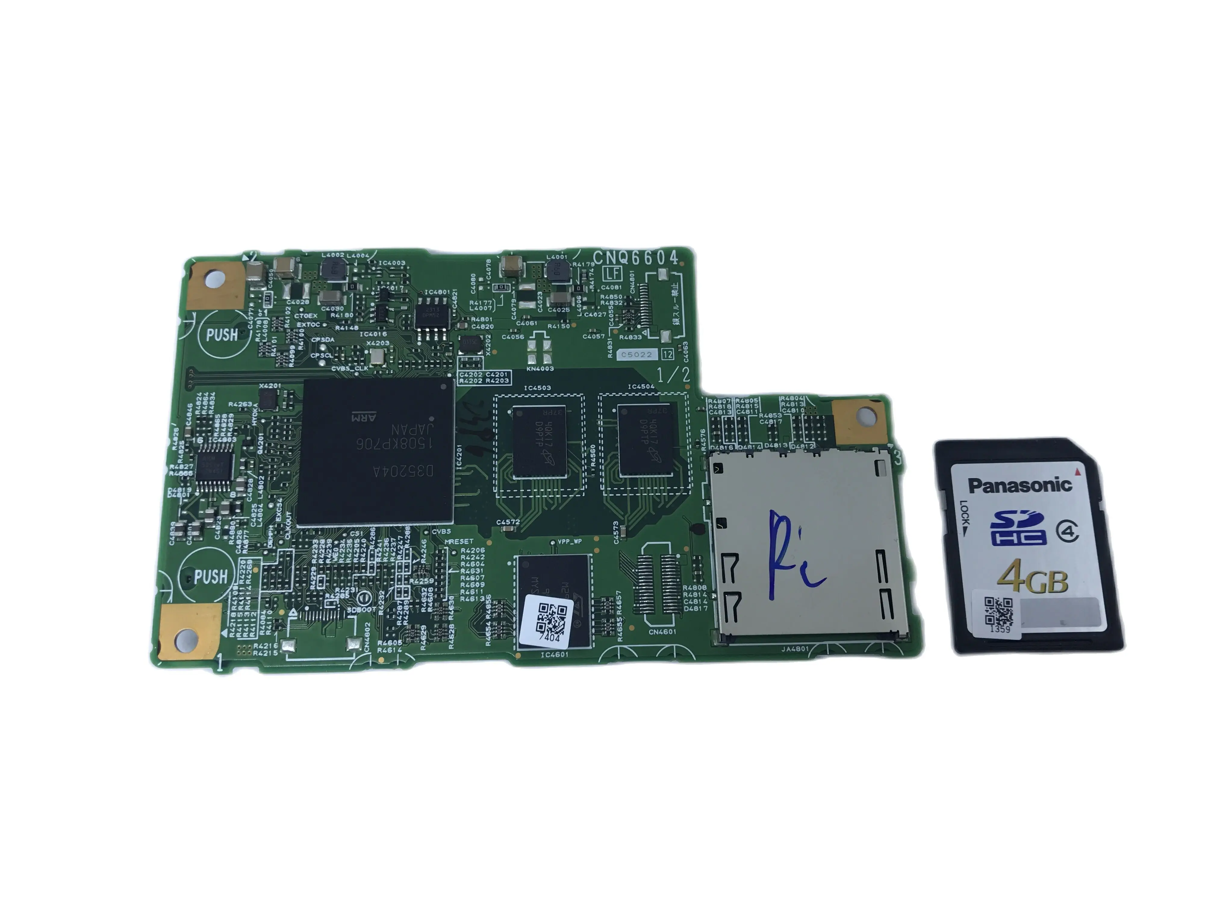 Бесплатная доставка Материнская плата CNQ6604 с SD-картой 4 ГБ для Toyota 86140-60130 Prado