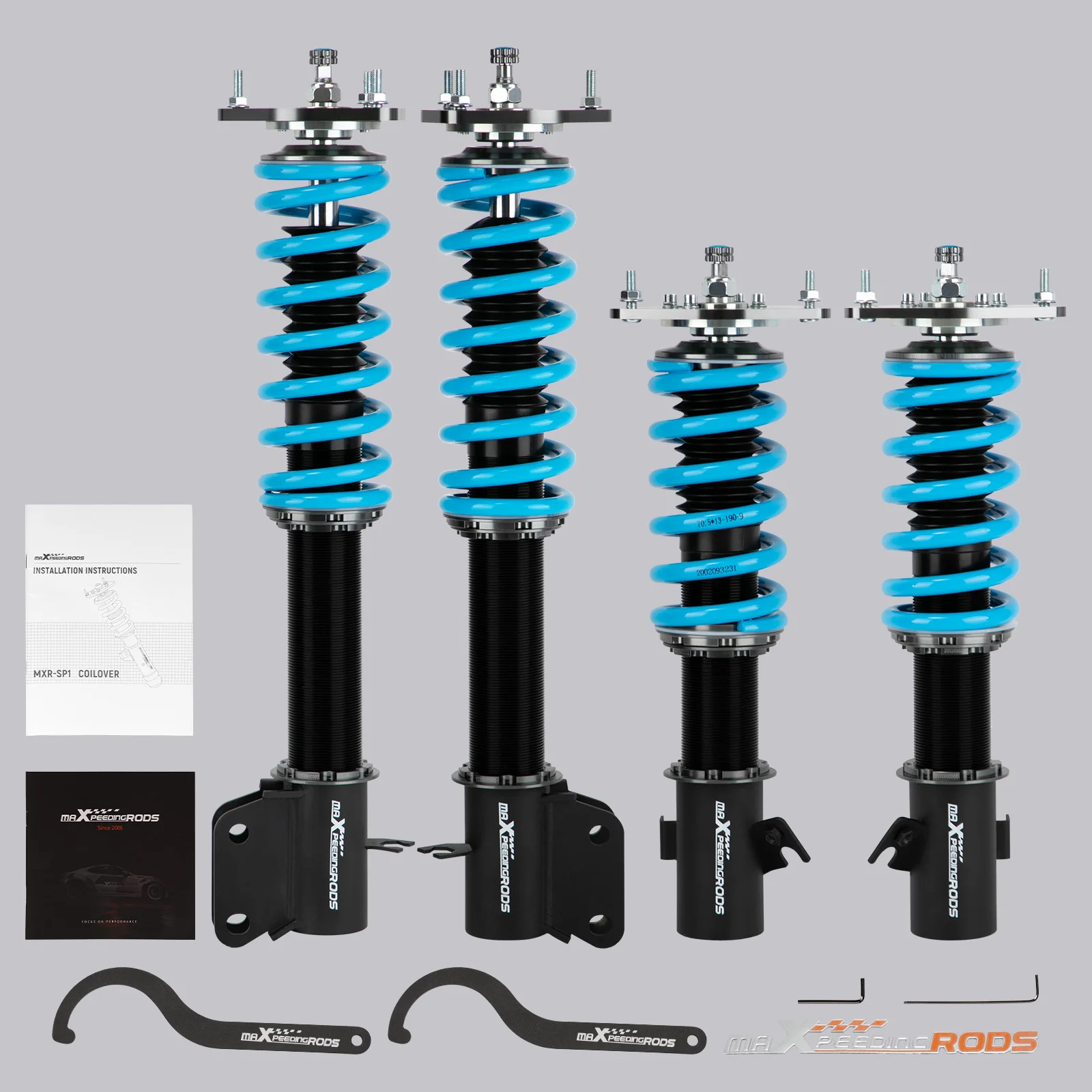 

Coilover Shocks 24 Way Damper For Subaru Impreza WRX 2002-2007 STI 04 Coilovers Shock Absorbers Strut