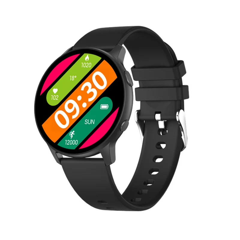 

Smart Watches Women Waterproof IP68 Custom Watchface Weather Blood Pressure Breath Training Whatsapp Notification Smartwatch