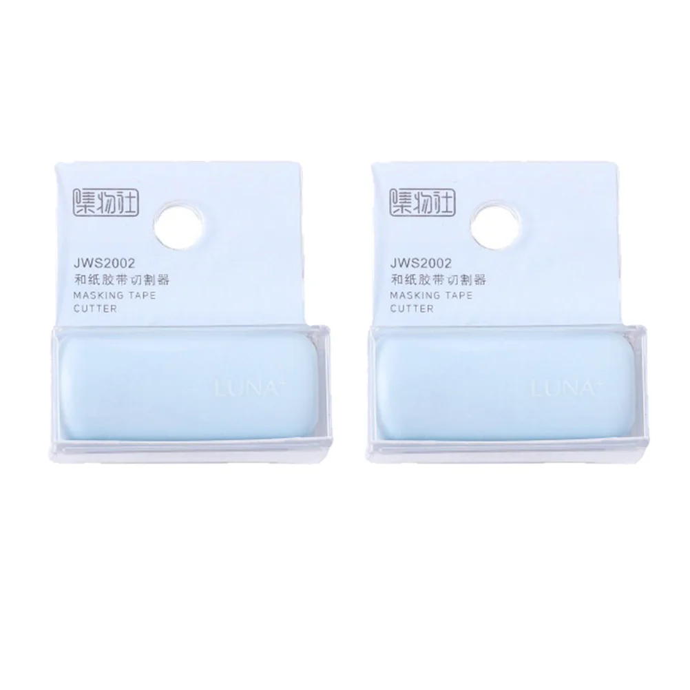 

2 Pcs Tape DIY Organizer Sticker Dispenser Desktop Stand Portable Paper Scrapbook Holder Masking