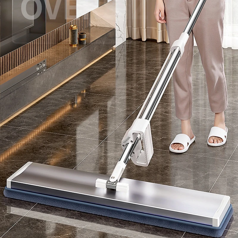 

Плоский набор швабры с ведром, сменные прокладки для чистки пола, волшебные швабры, трапеция из микрофибры, вращающиеся товары для дома, полезные товары WK50TB