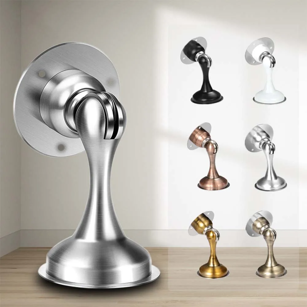 

Stainless Steel Strong Magnetic Door Suction Door Bumper Door Touch Wall Suction Door Stopper-free Suction Home Improvement Door