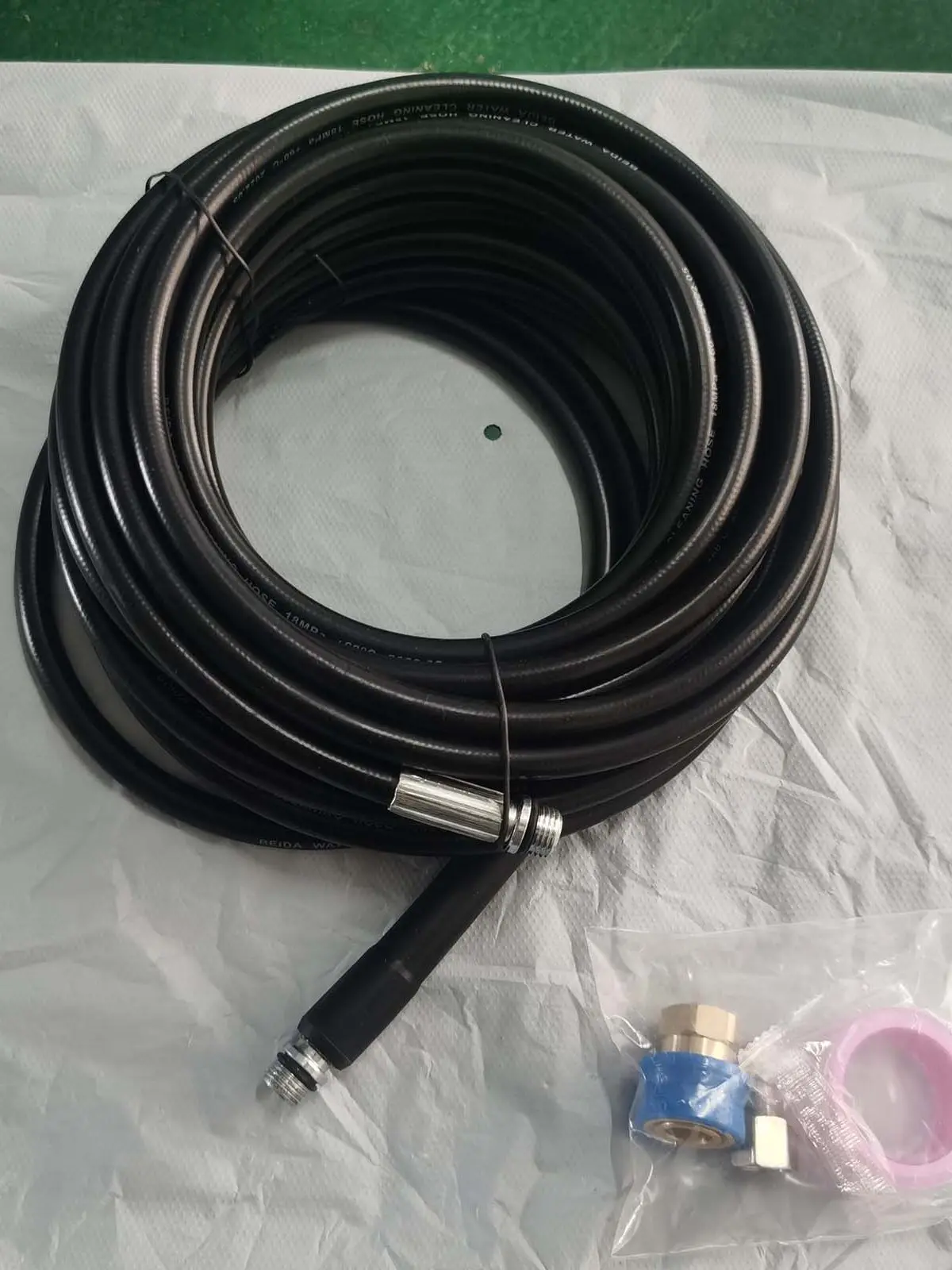 6/10/15 Meters 1/4" Quick Connect High Pressure Washer Extension Hose  Cleaning Extension Hose Accessories for Pressure Cleaner images - 6