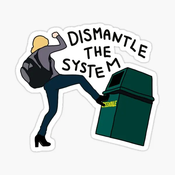 

Бутылочка для мусора Britta kicks A Greendale, 5 шт., наклейки для комнаты, мультяшный принт, Забавный ноутбук, бутылки для воды, наклейки, Декор, домашне...