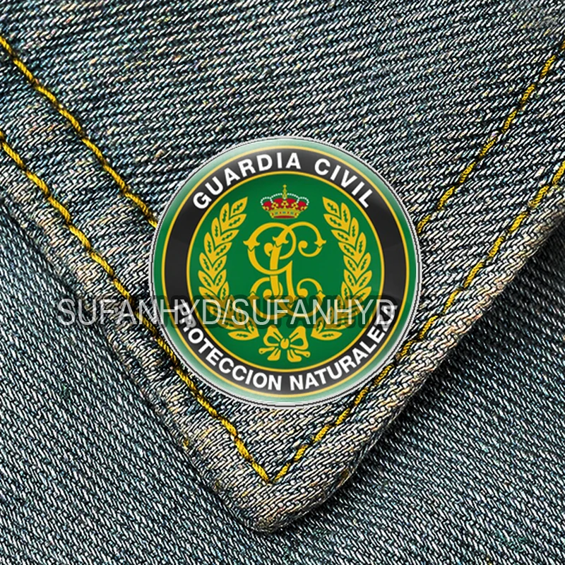 Мужская классическая брошь-значок из нержавеющей стали