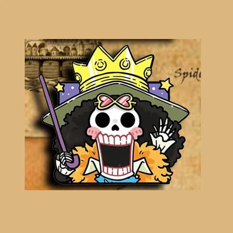 Магнит на холодильник One Piece: Монки Д. Луффи, Ророноа Зоро, Фрэнки, Усопп — квадратная Q-версия, милые иллюстрации в стиле манга, акриловые, с изображением половины головы персонажей (art.: 3920dbbaeaac0) - 3920dbbaeaac0