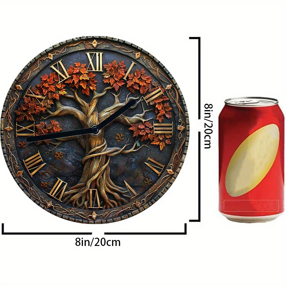 Набор настенных часов сделай сам с 3D-дизайном Древо жизни включает в себя