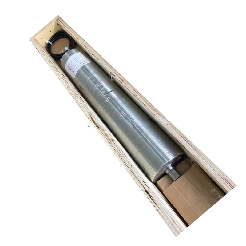 

Overmolded electric DC type overmolded site security inspection conveyor belt self-rotating power roller