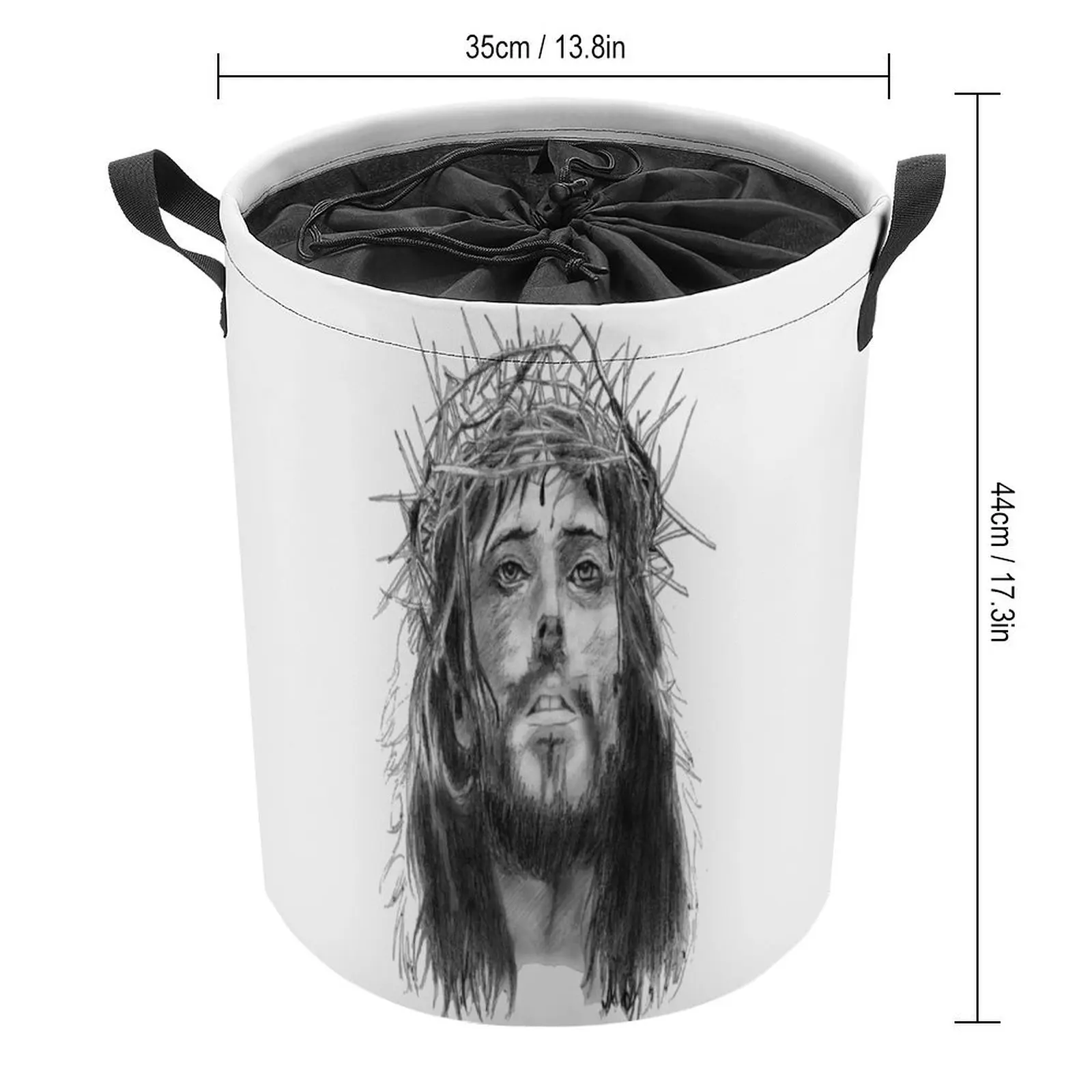 Свитшот с круглым вырезом и карманом унисекс