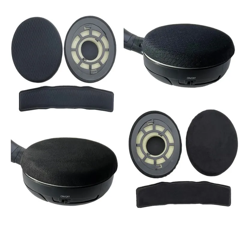 

Ear Pads Headband Mesh Fabric For RS120 RS 110 HDR120 Wireless Headphones Replacement Earpads Ear Pads Ear Cushions Cover Cups