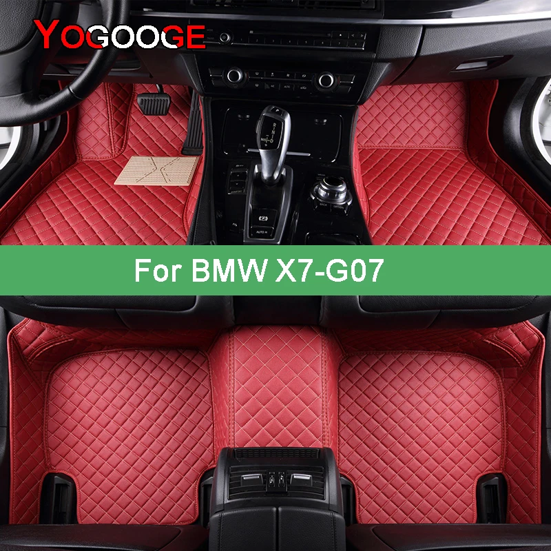 YOGOOGE  Car Floor Mats For BMW X7 G07 2019-2022 Years Foot Coche Accessories Auto