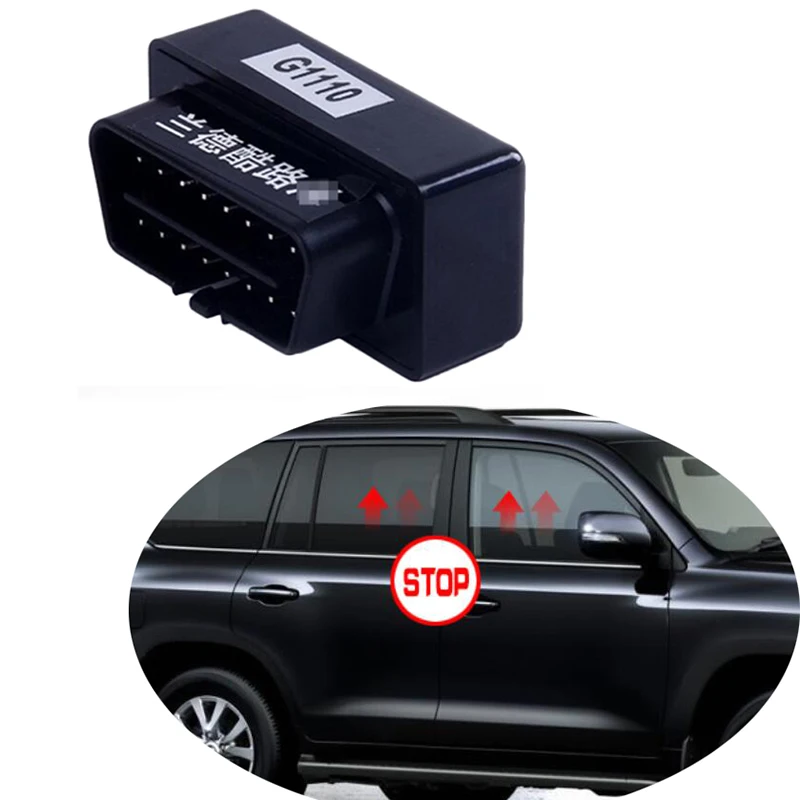 

For Toyota Land Cruiser 200 LC 200 FJ200 2008-2016 2017 2018 OBD Module Window Closer+ Mirror Auto Fold+ Speed lock Accessories