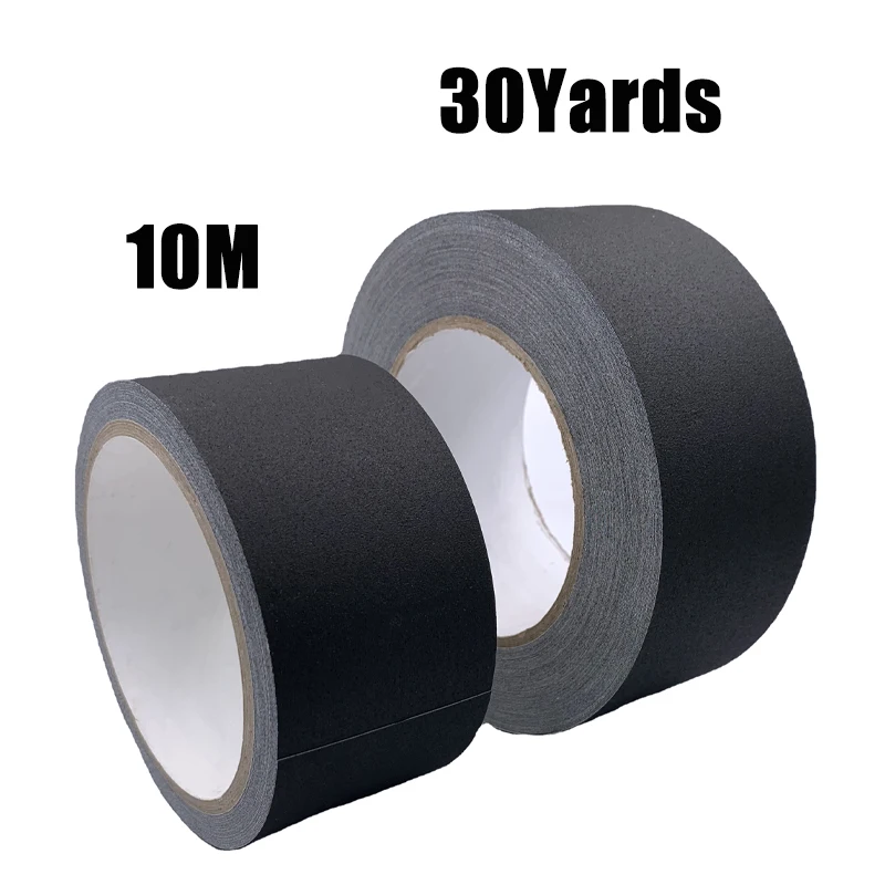 Gaffer Tape Heavy Duty Non-Reflective Matte Black Cloth Grip For Photography Book Repair Filming Backdrop Stage Cable