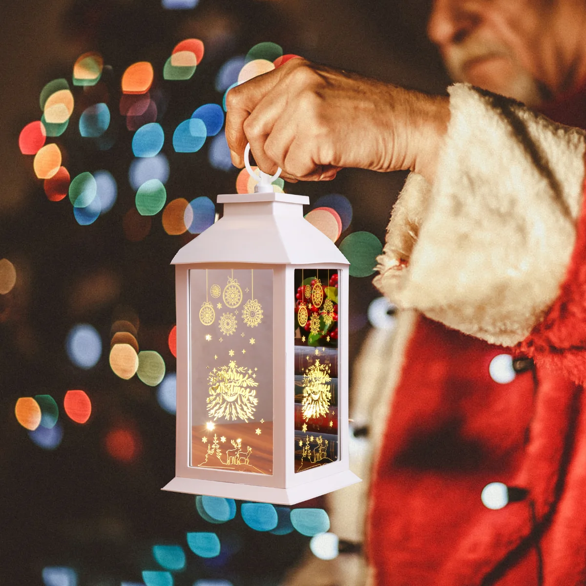 

Christmas Night Light Christmas Desktop Lamp Decorative Lamp Xmas Tabletop Lamp