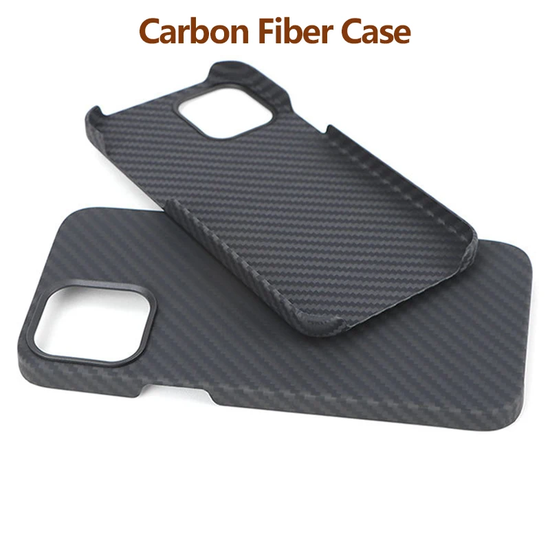 

Real Carbon Fiber Case for iPhone 12 Pro Max Ultra-Thin Aramid Fiber Phone Back Cover for iPhone 13 Pro Max 11
