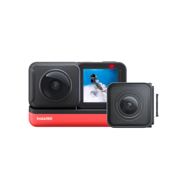 

Insta360 One R Sport Camera Kingma Charger Insta360 Flowstate Stabilization