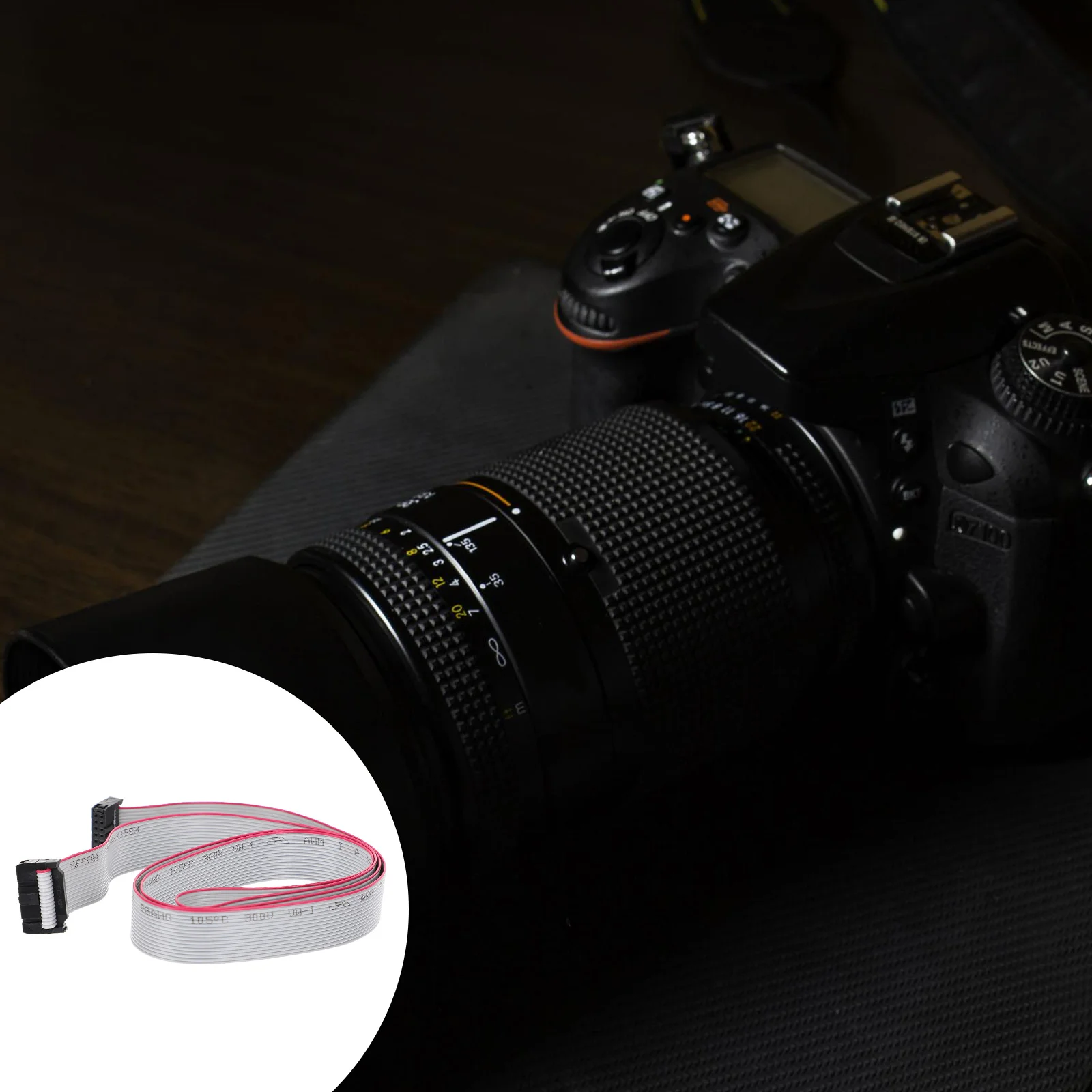 

4pcs Ribbon Cable Durable Connector IDC Wire Ribbon Cable for Computer Camera