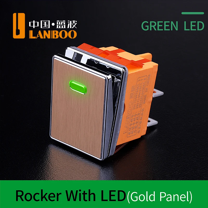 

LANBOO водонепроницаемый кулисный переключатель 16A 250V