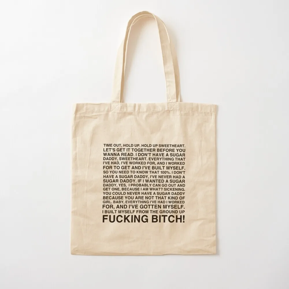 Shangela Quote (VS Mimi Imfurst) Большая сумка Бесплатная доставка Сумки Экологические сумки