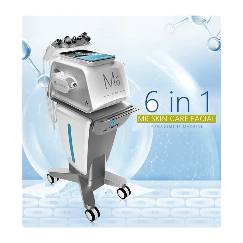 

CE Approved Portable 6 in 1 Skin Deep Cleansing Microdermabrasion Beauty Machine for Salon Use