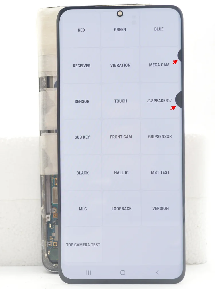 Original AMOLED LCD For Samsung S20 plus G985 LCD For Samsung S20+ G985F Display Touch Screen Digitizer Assembly Repair Parts enlarge