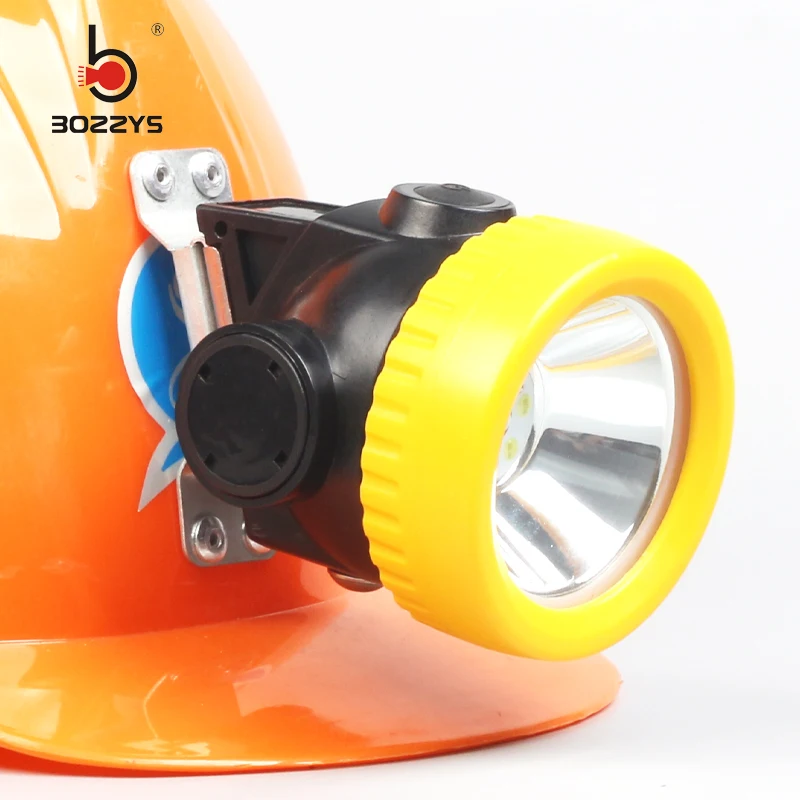 

2200mAH 4000lux LED Miner Safety Lamp Headlight Light Lamp with Charger BK3000