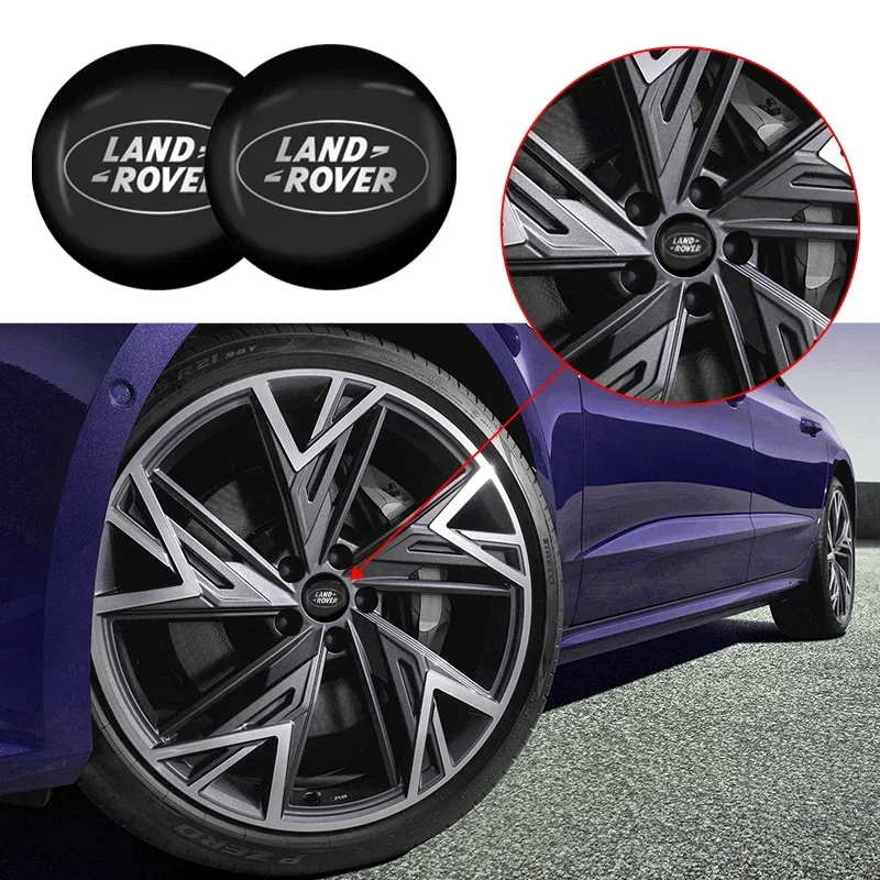 4 шт. 56 мм наклейки на центральную ступицу колеса наклейка для Land Rover Sport Rnage 2 3