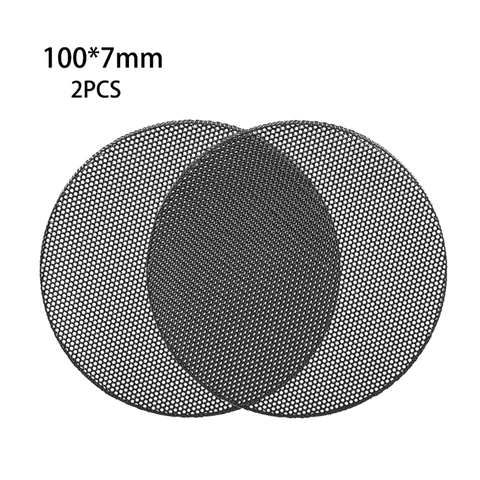 2-х шт., металлические чехлы для уличных динамиков, пылезащитный чехол для корпуса, металлическая сетчатая решетка, защита для большинства микрофонных динамиков