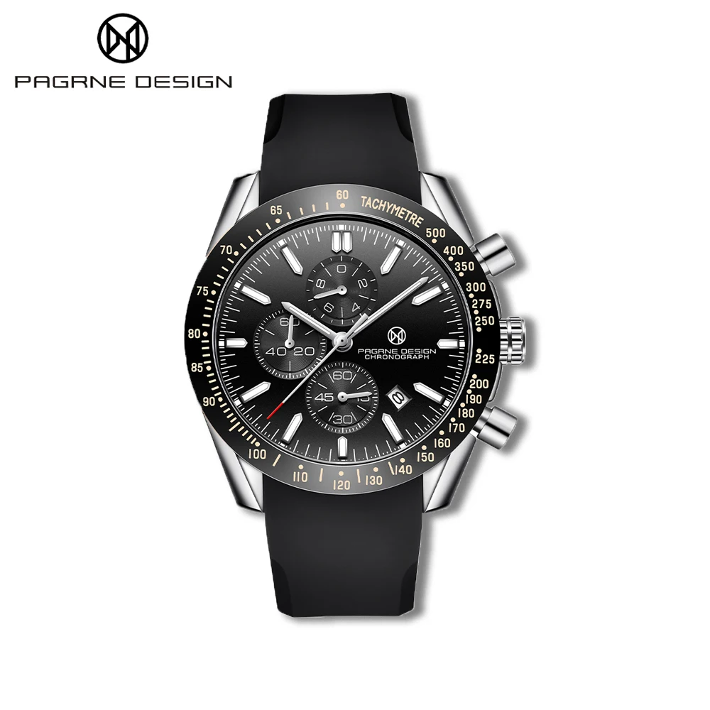 Часы наручные PAGANI DESIGN Мужские кварцевые спортивные Простые Модные