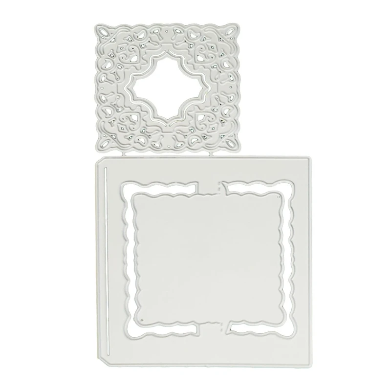 

Rotating Cards Metal Cutting Dies Stencil DIY Scrapbooking Album Paper Card Template Mold Embossing Craft Decoration